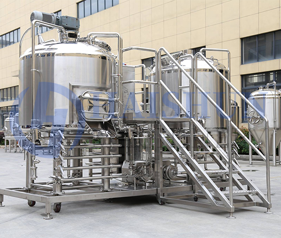 Cervejaria comercial 7BBL com aquecimento a vapor