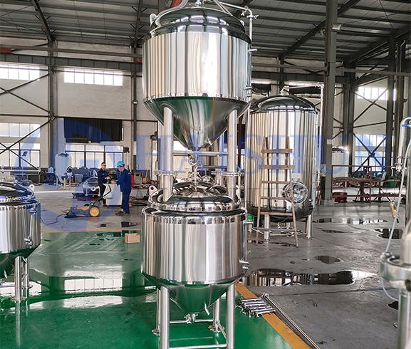 Tanques de fermentação empilhados 3BBL